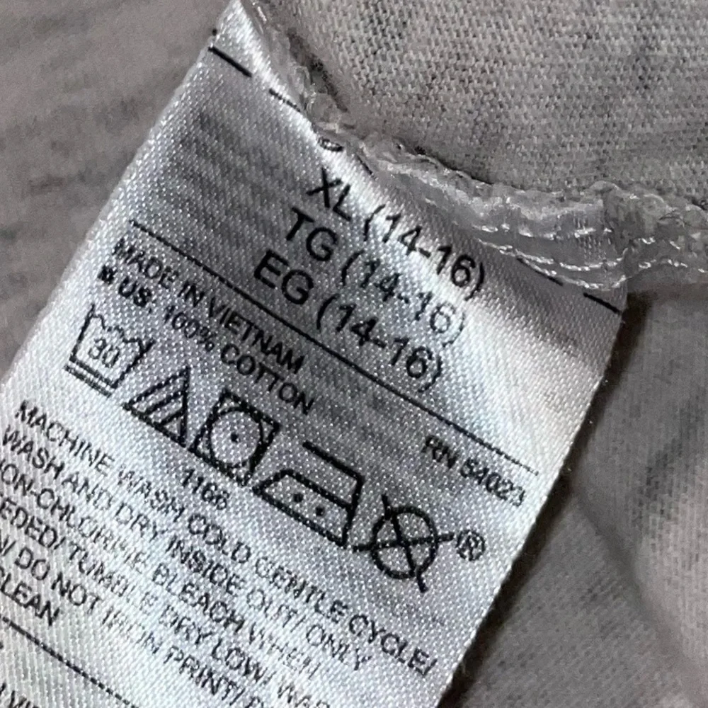 OLD NAVY Girl's Heathered Grey Long Sleeve Top X-Large 14/16